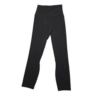 Lululemon Pants Womens 2 Black High Rise Flared Yoga Athletic Activewear Gym